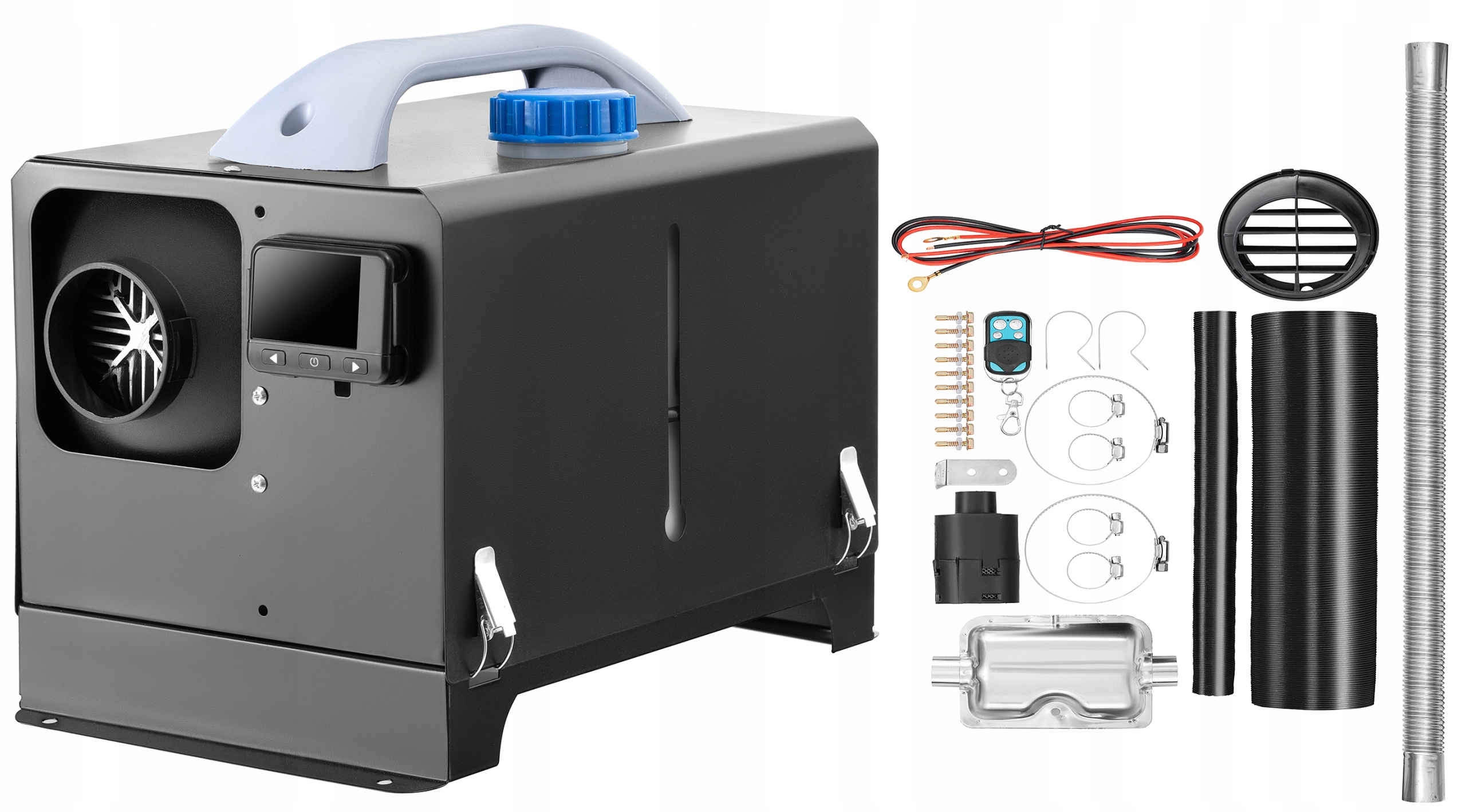 WEBASTO DIESELOVÝ OLEJ OHRIEVAČ VZDUCHU LCD DIAĽKOVÝ OVLÁDAČ 12V 9kW